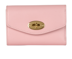 Mulberry Darley Folded Multi-Card Wallet, Leather, Pink, MIC, 2*